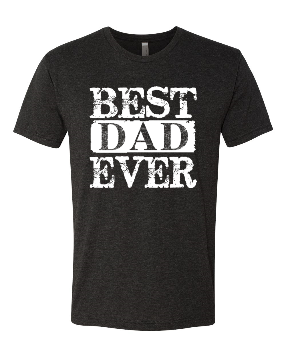 Maglietta Best Dad Ever Fathers Day da uomo premium tri misto - Foto 5 di 9