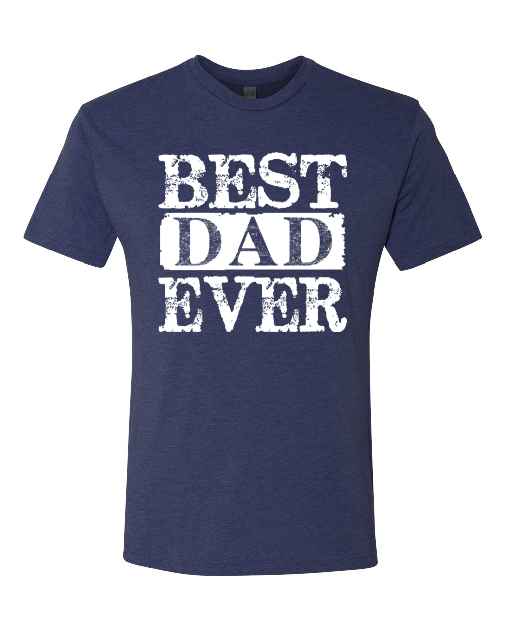 Maglietta Best Dad Ever Fathers Day da uomo premium tri misto - Foto 6 di 9