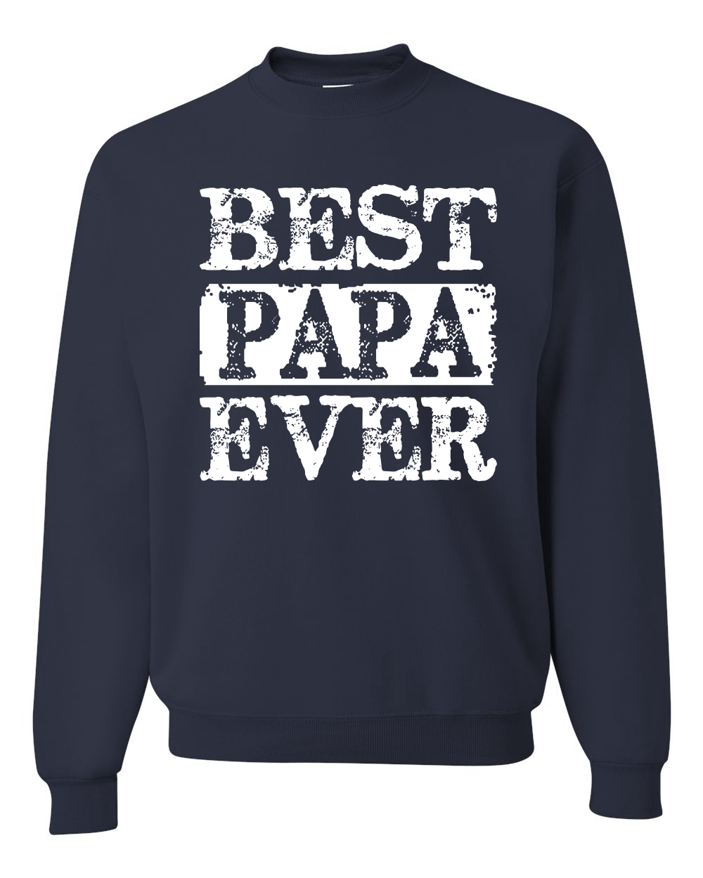 Sudadera Gráfica Best Dad Ever Daddy Marido Día del Padre Regalo Para Hombres Cuello Redondo - Imagen 8 de 11