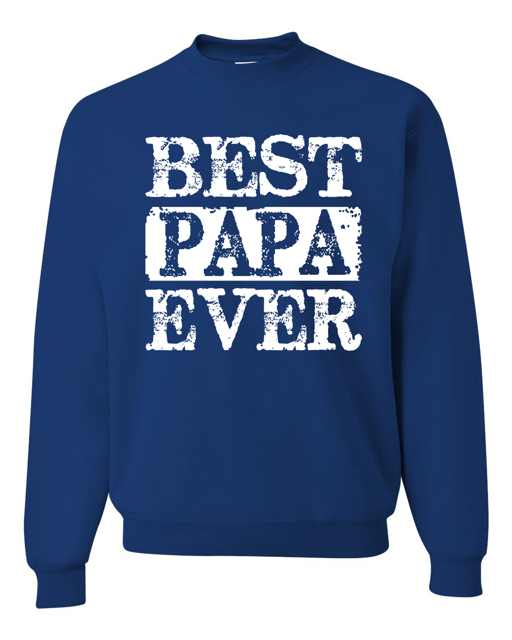 Sudadera Gráfica Best Dad Ever Daddy Marido Día del Padre Regalo Para Hombres Cuello Redondo - Imagen 11 de 11