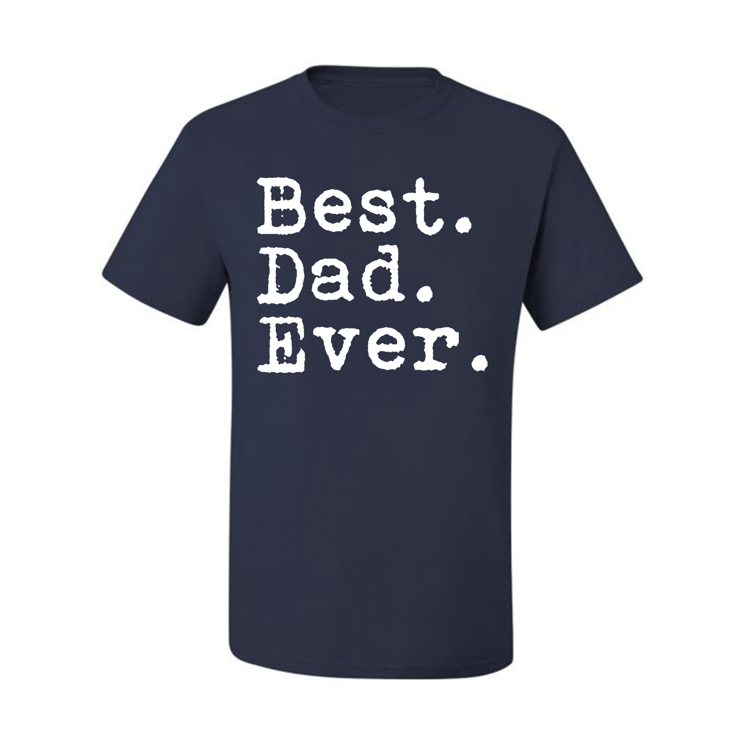 Best Dad Ever Gift for Dad Fathers Day Mens Graphic T-Shirt - Picture 11 of 14