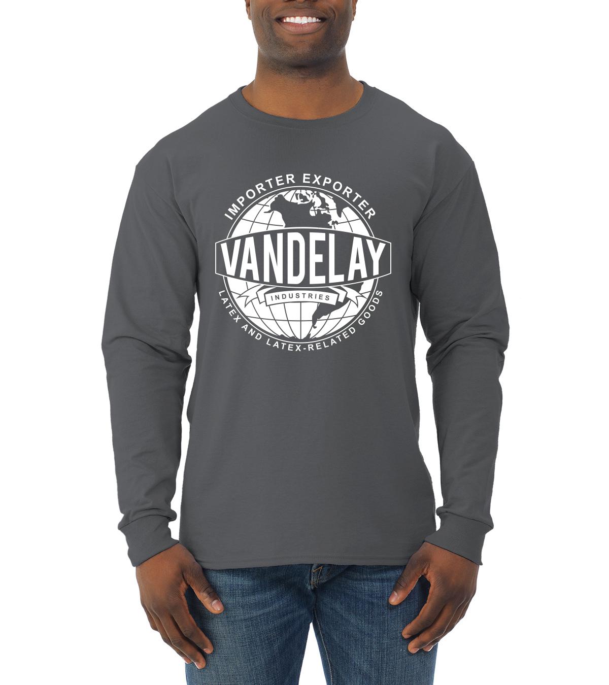 Camiseta Divertida Vandelay Industries Seinfeld Fan Humor Hombres Mangas Largas - Imagen 3 de 6