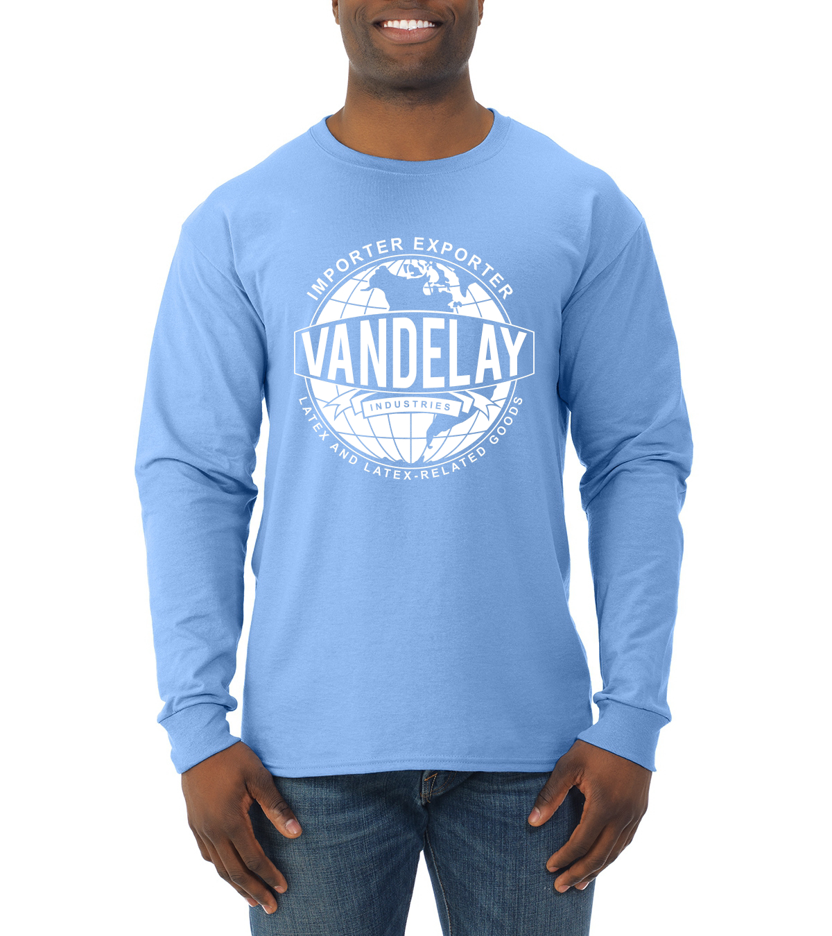 Camiseta Divertida Vandelay Industries Seinfeld Fan Humor Hombres Mangas Largas - Imagen 4 de 6