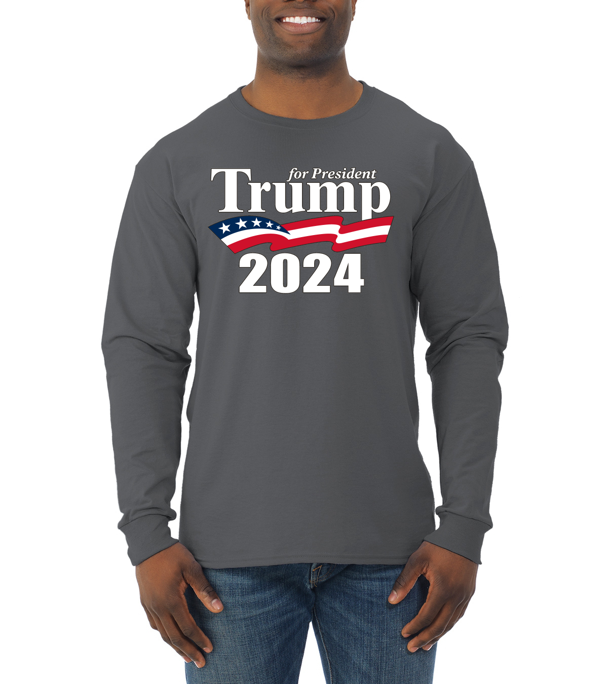 Trump for President 2020 Mens Election Politics Long Sleeve T-Shirt ...