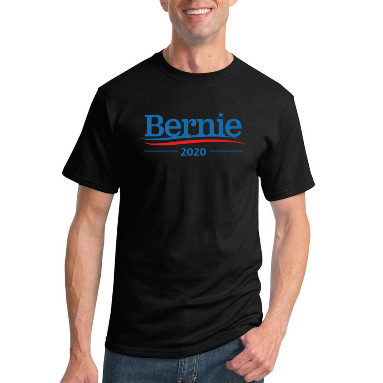 Bernie 2020 Logo Election Politics T-Shirt Sanders Presidential Campaign Tee 