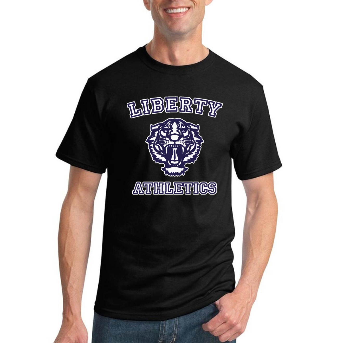 Liberty Athletics 13 Reasons Fan Tiger T-Shirt Series Inspired High School  Tee | eBay
