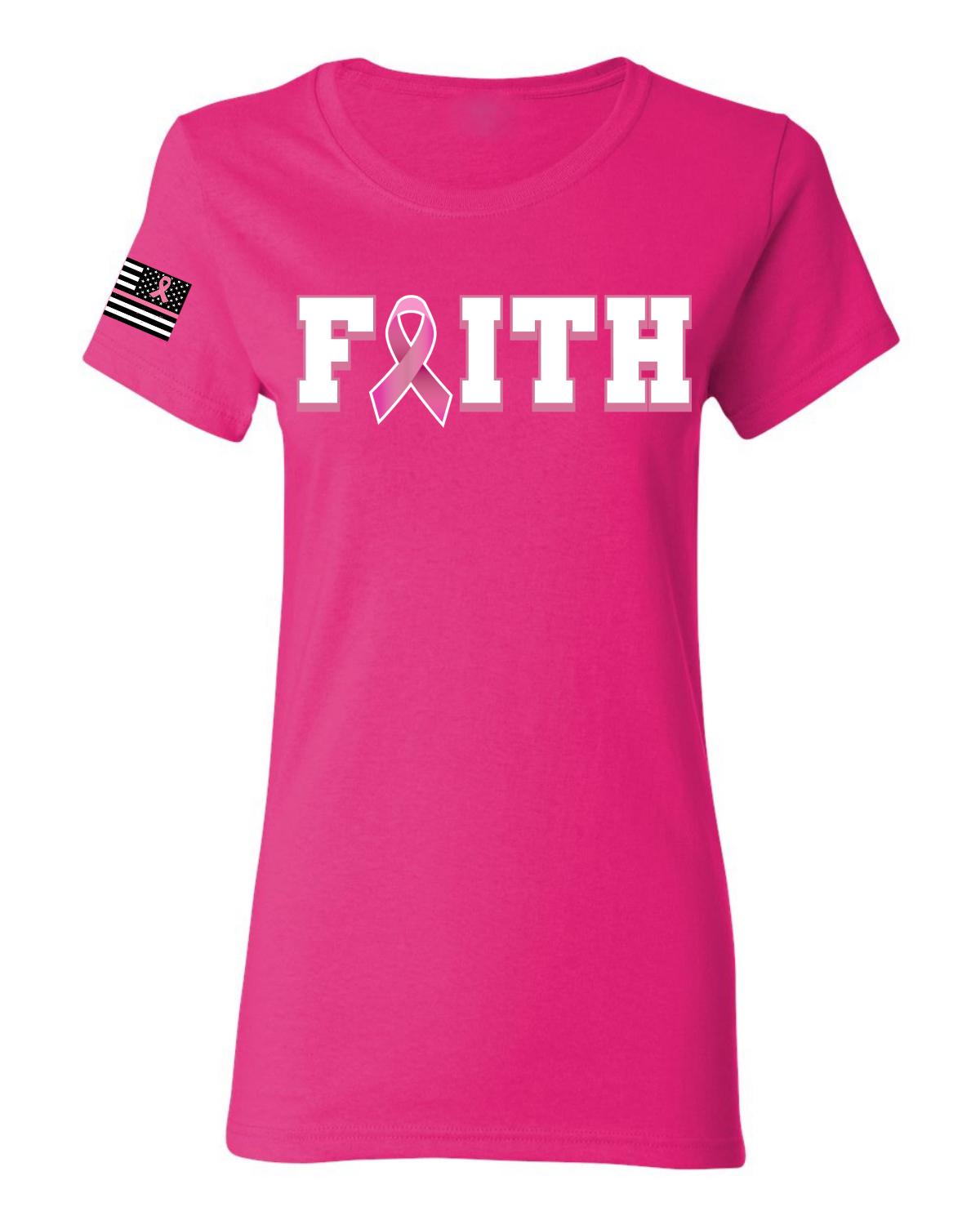 Camiseta gráfica de bolsillo para mujeres sobrevivientes de cáncer de mama información nutricional - Imagen 5 de 7