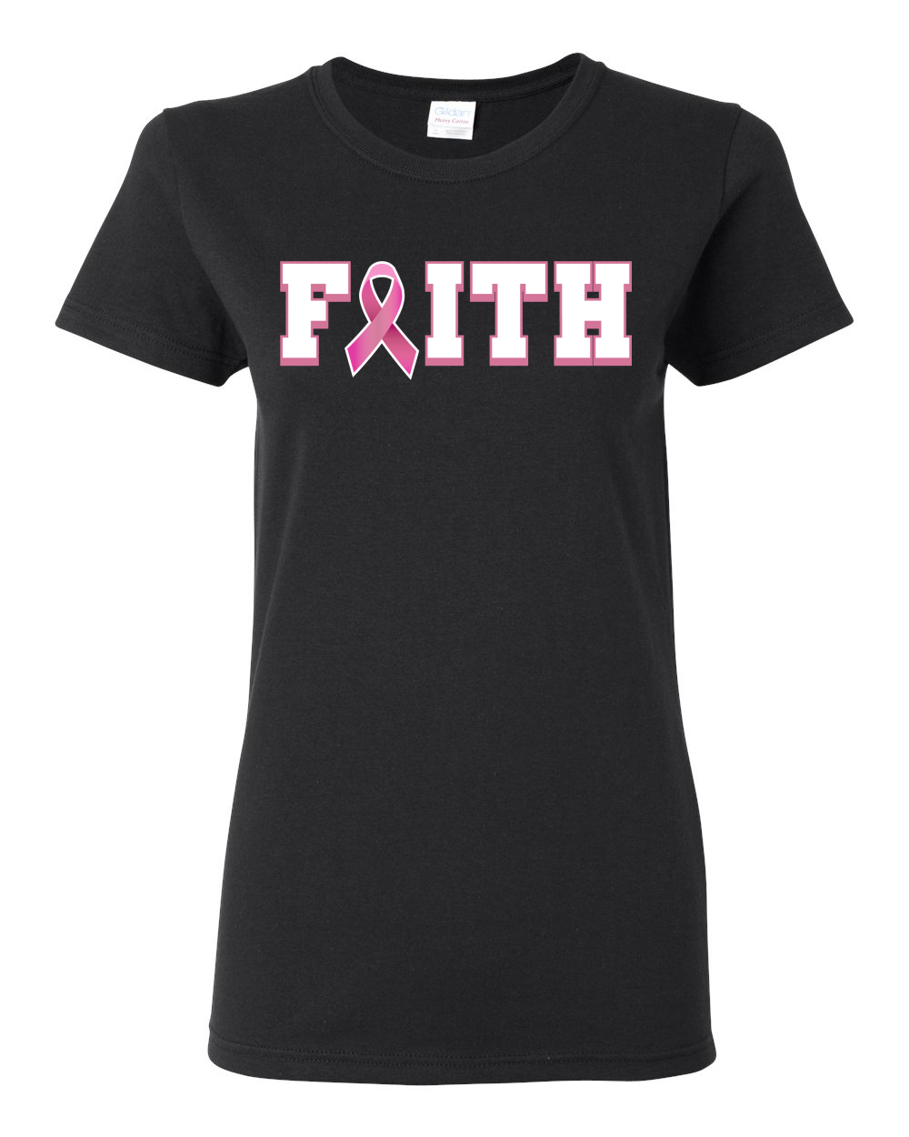 Camiseta gráfica de bolsillo para mujeres sobrevivientes de cáncer de mama información nutricional - Imagen 3 de 8