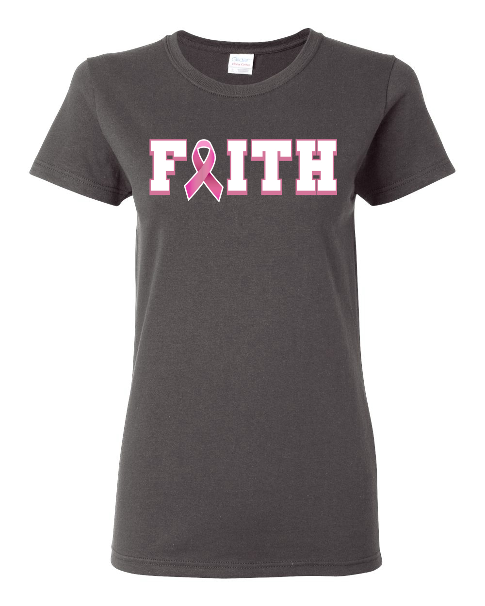 Camiseta gráfica de bolsillo para mujeres sobrevivientes de cáncer de mama información nutricional - Imagen 4 de 8