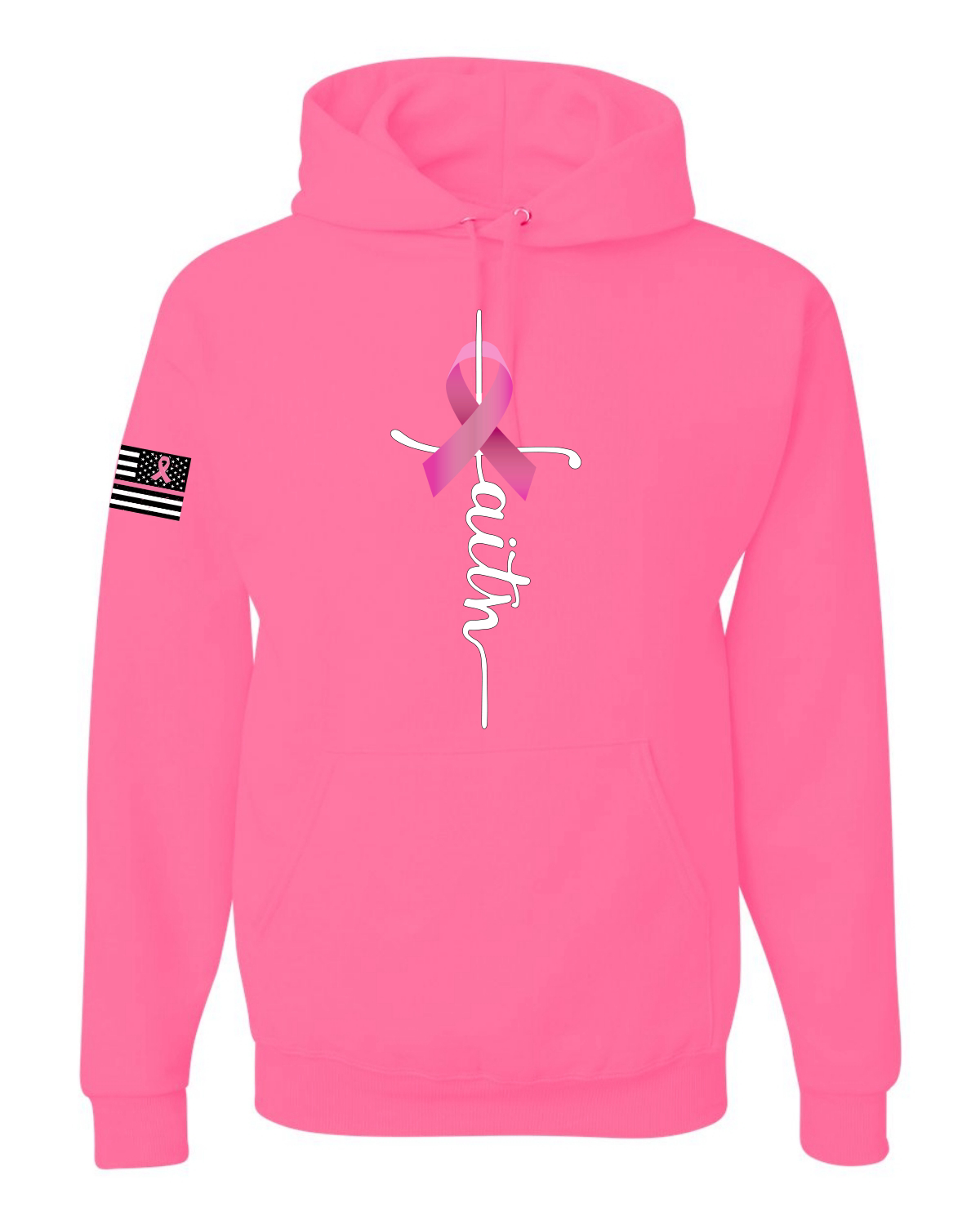 Faith Brustkrebs Band Unisex Grafik Hoodie Sweatshirt - Bild 7 von 8