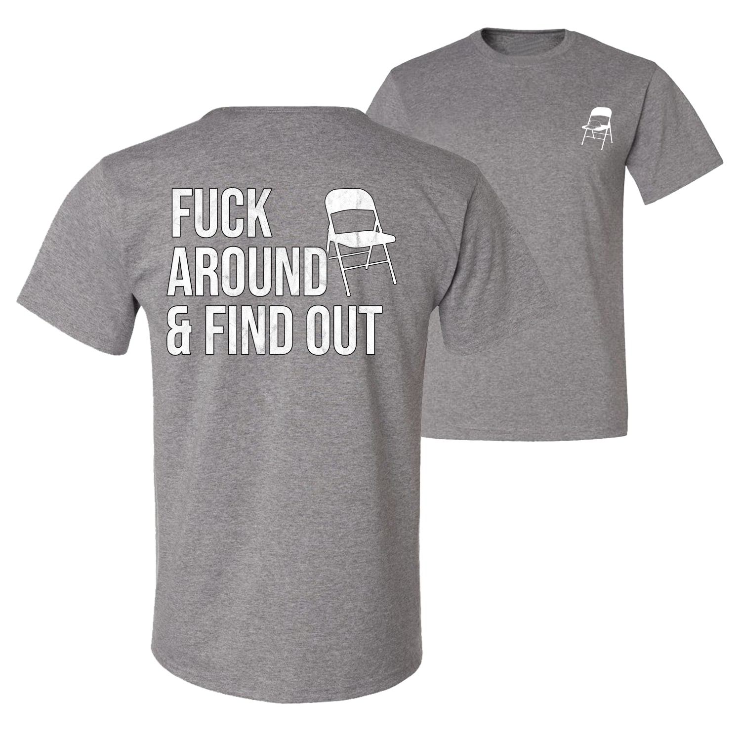 Camiseta gráfica para hombre Alabama boat Brawl Chair F*ck Around and Find Out - Imagen 7 de 20