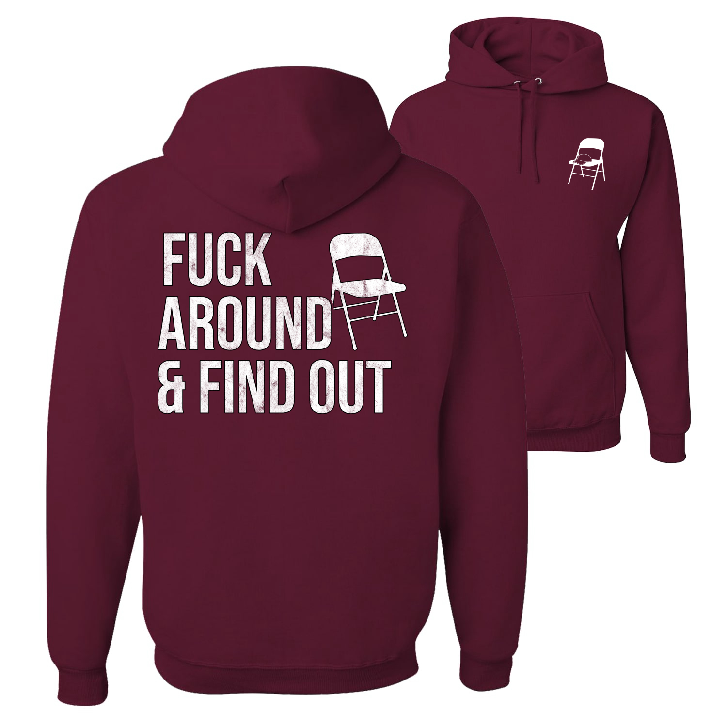 Alabama Boat Brawl Silla F*ck Alrededor y Descubre Hombres Mujeres Sudadera con Capucha - Imagen 9 de 18