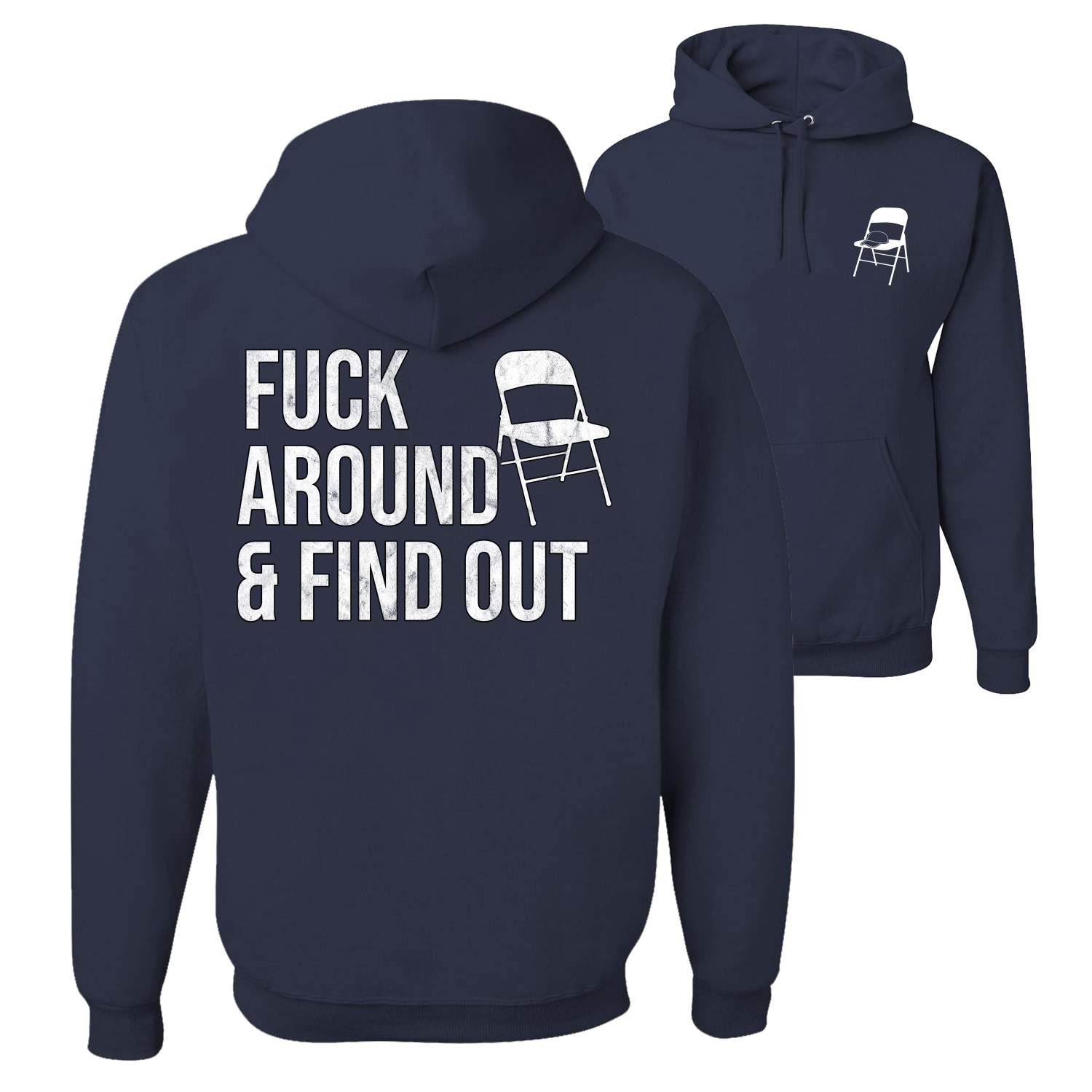 Alabama Boat Brawl Silla F*ck Alrededor y Descubre Hombres Mujeres Sudadera con Capucha - Imagen 11 de 18
