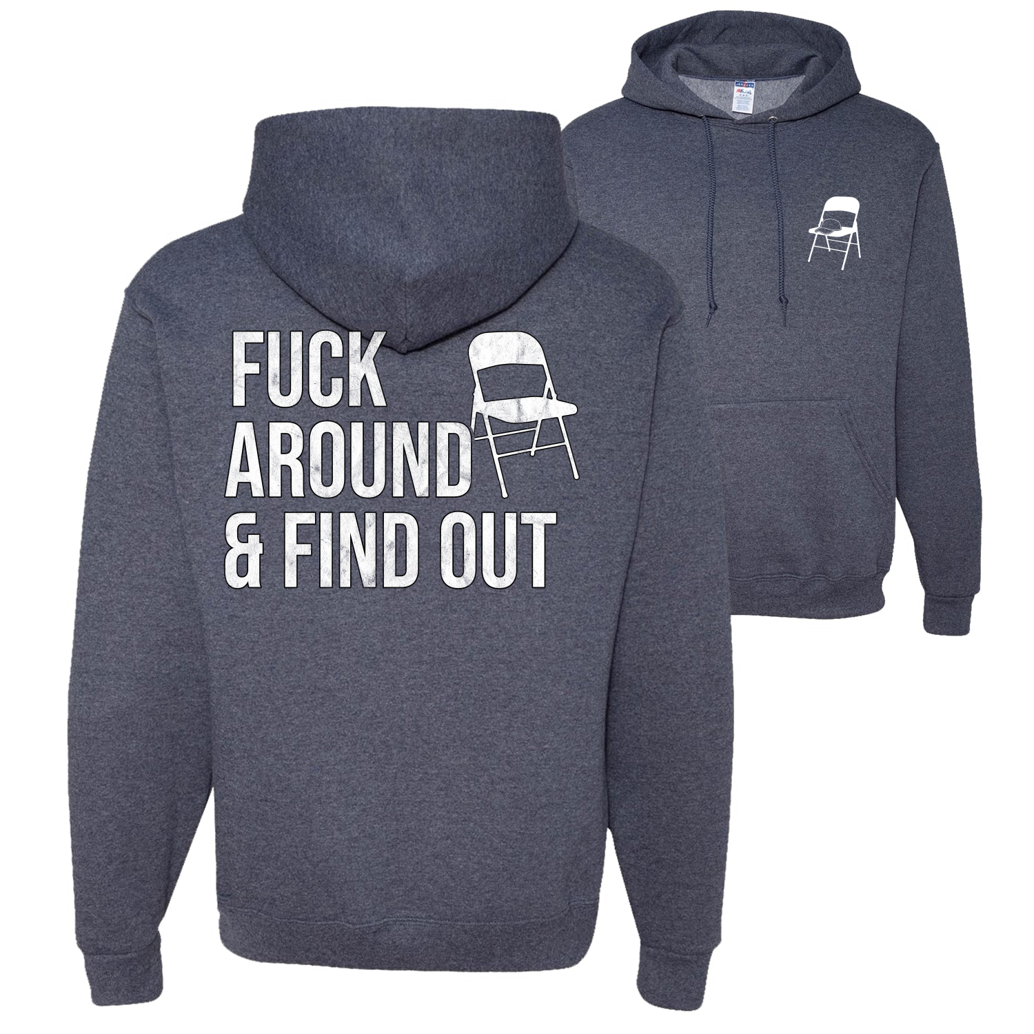 Alabama Boat Brawl Silla F*ck Alrededor y Descubre Hombres Mujeres Sudadera con Capucha - Imagen 17 de 18