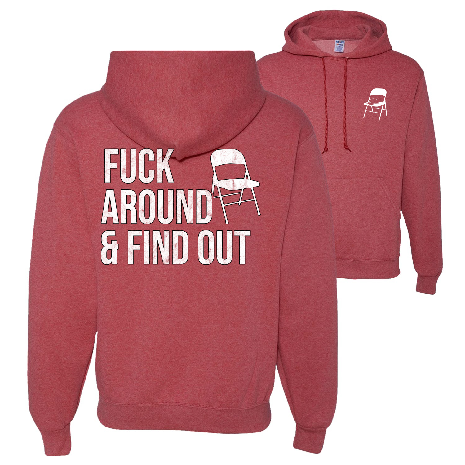 Alabama Boat Brawl Silla F*ck Alrededor y Descubre Hombres Mujeres Sudadera con Capucha - Imagen 18 de 18