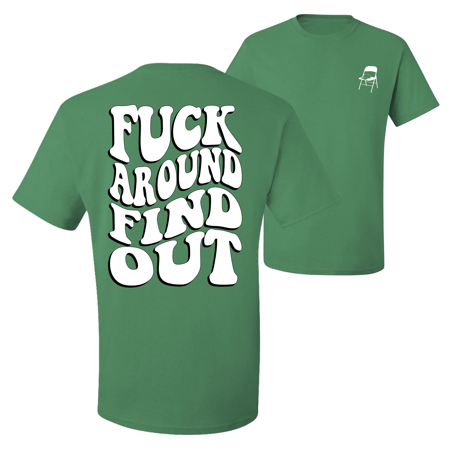 Camiseta gráfica para hombre F*ck Around and Find Out Alabama Boat Brawl Groovy Font - Imagen 8 de 20
