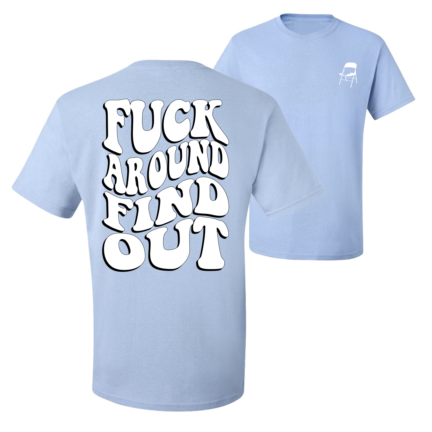 Camiseta gráfica para hombre F*ck Around and Find Out Alabama Boat Brawl Groovy Font - Imagen 9 de 20