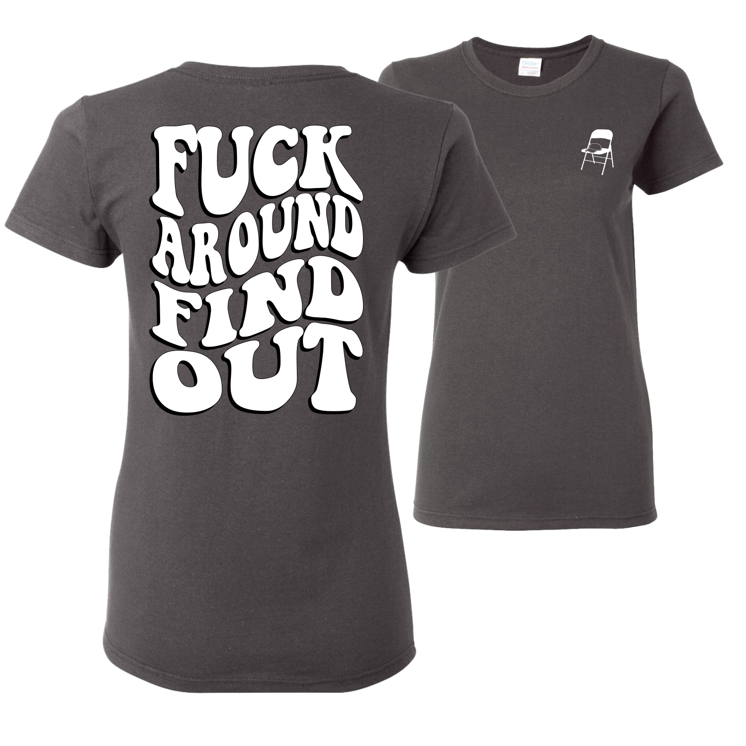 Grafikshirt F*ck Around and Find Out Alabama Boat Brawl groovige Schrift Damen - Bild 4 von 14