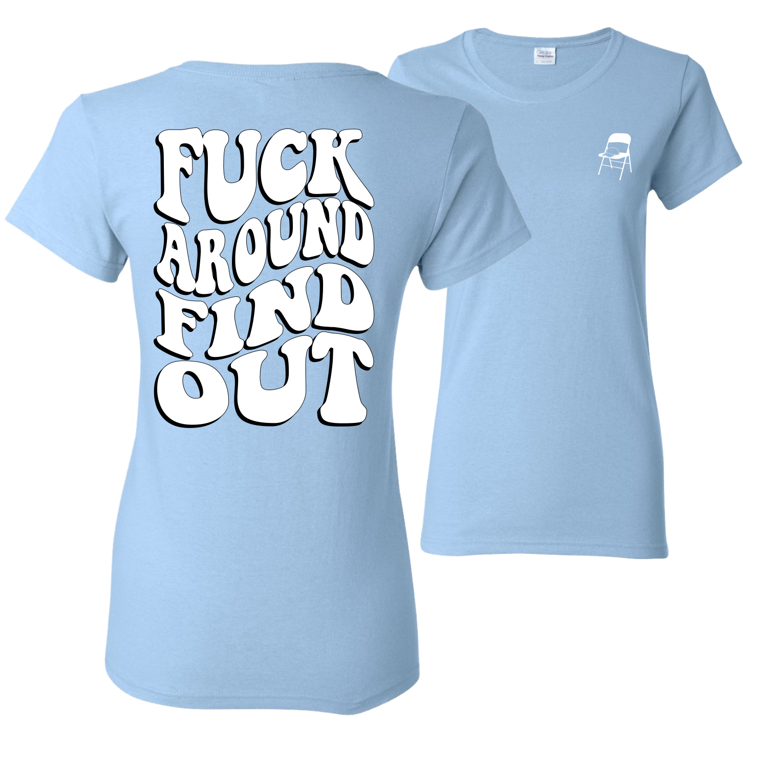 Grafikshirt F*ck Around and Find Out Alabama Boat Brawl groovige Schrift Damen - Bild 14 von 14