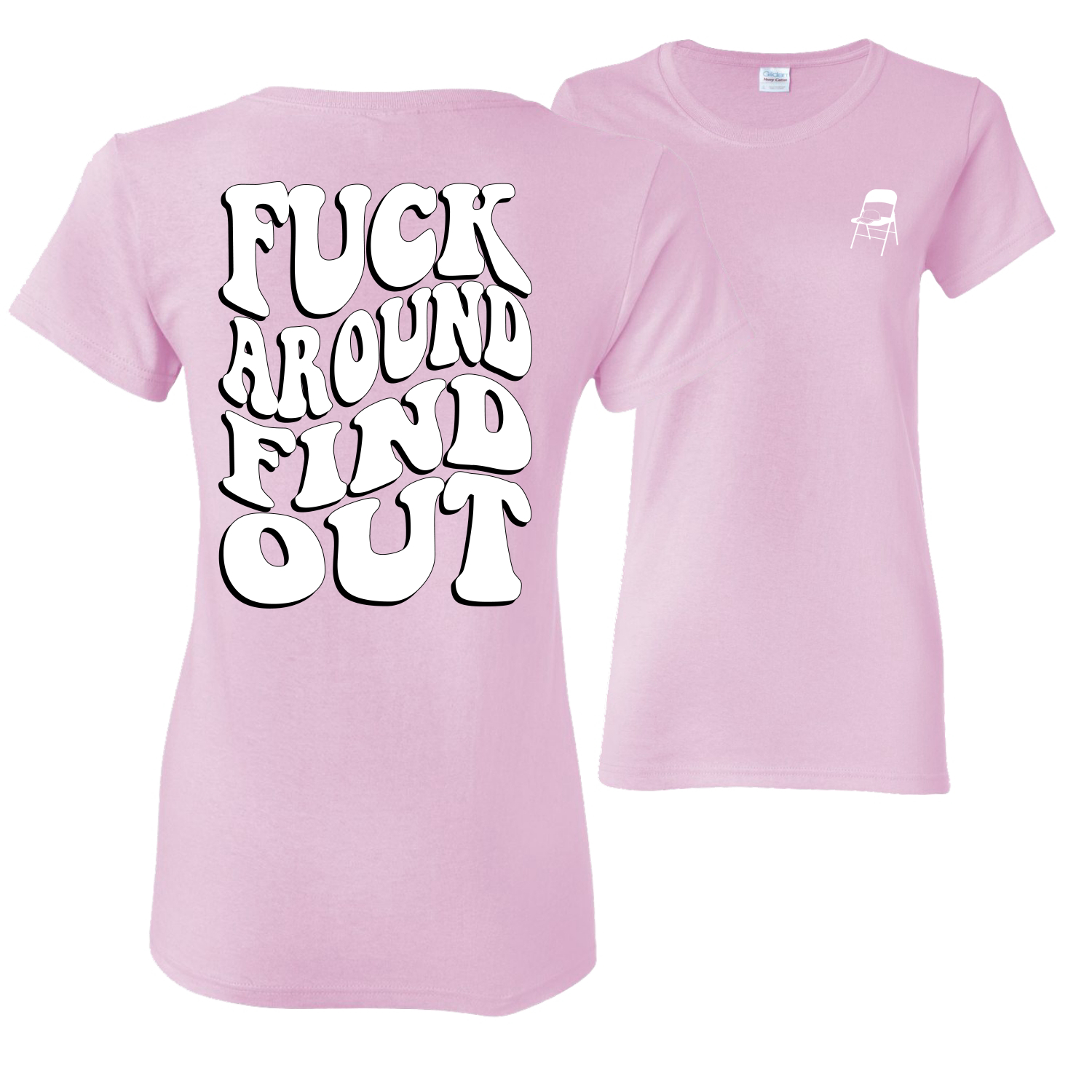 Grafikshirt F*ck Around and Find Out Alabama Boat Brawl groovige Schrift Damen - Bild 7 von 14