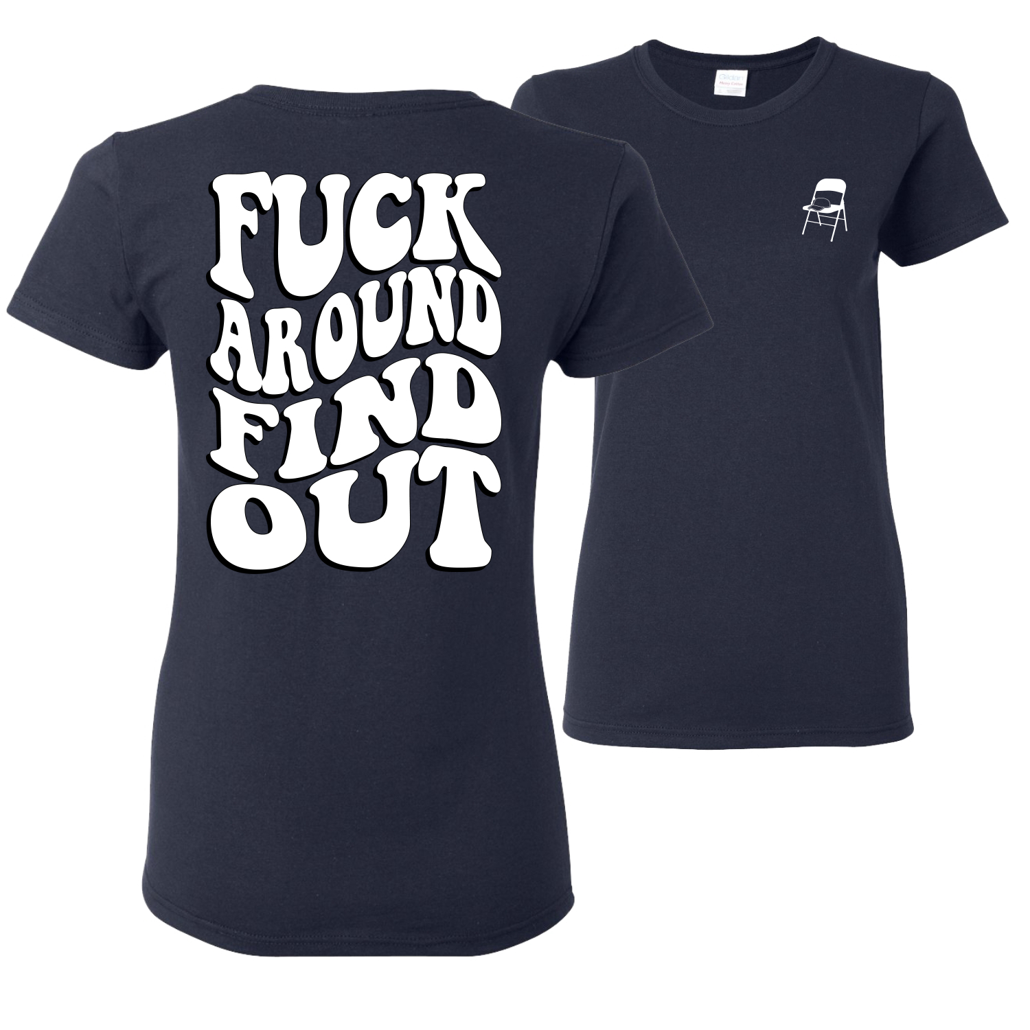 Grafikshirt F*ck Around and Find Out Alabama Boat Brawl groovige Schrift Damen - Bild 9 von 14