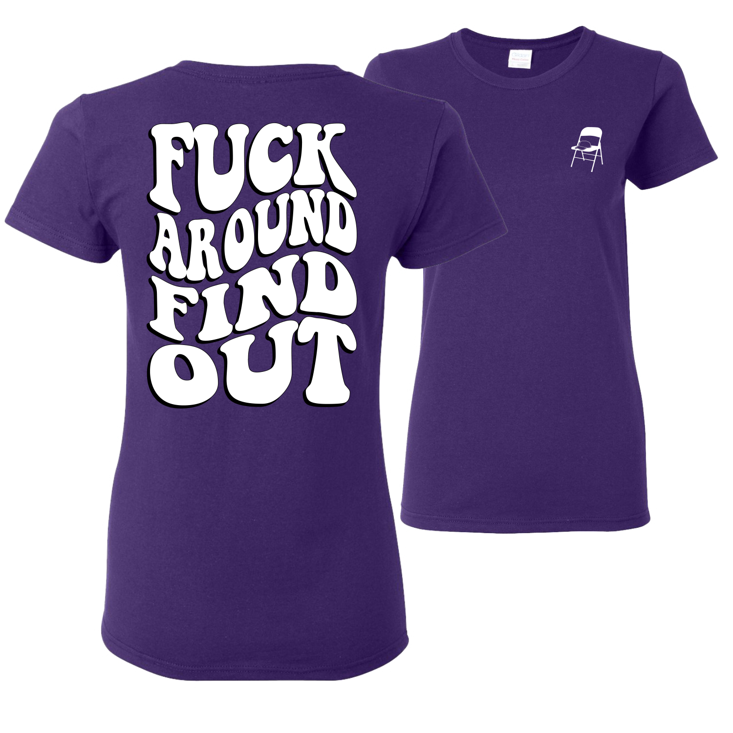 Grafikshirt F*ck Around and Find Out Alabama Boat Brawl groovige Schrift Damen - Bild 10 von 14