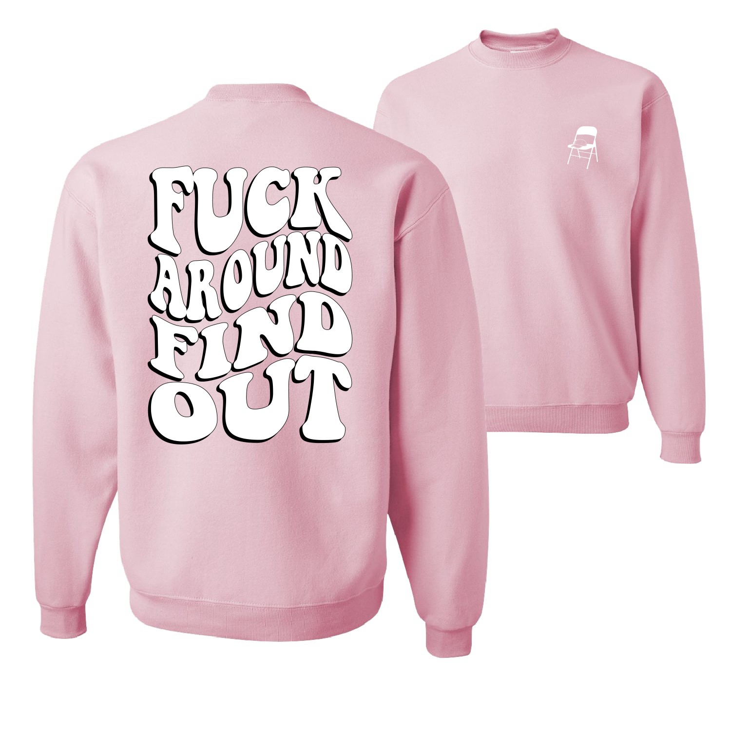 F*ck Around and Find Out Alabama Barco Pelea Genial Font Hombres Mujeres Sudadera - Imagen 8 de 17