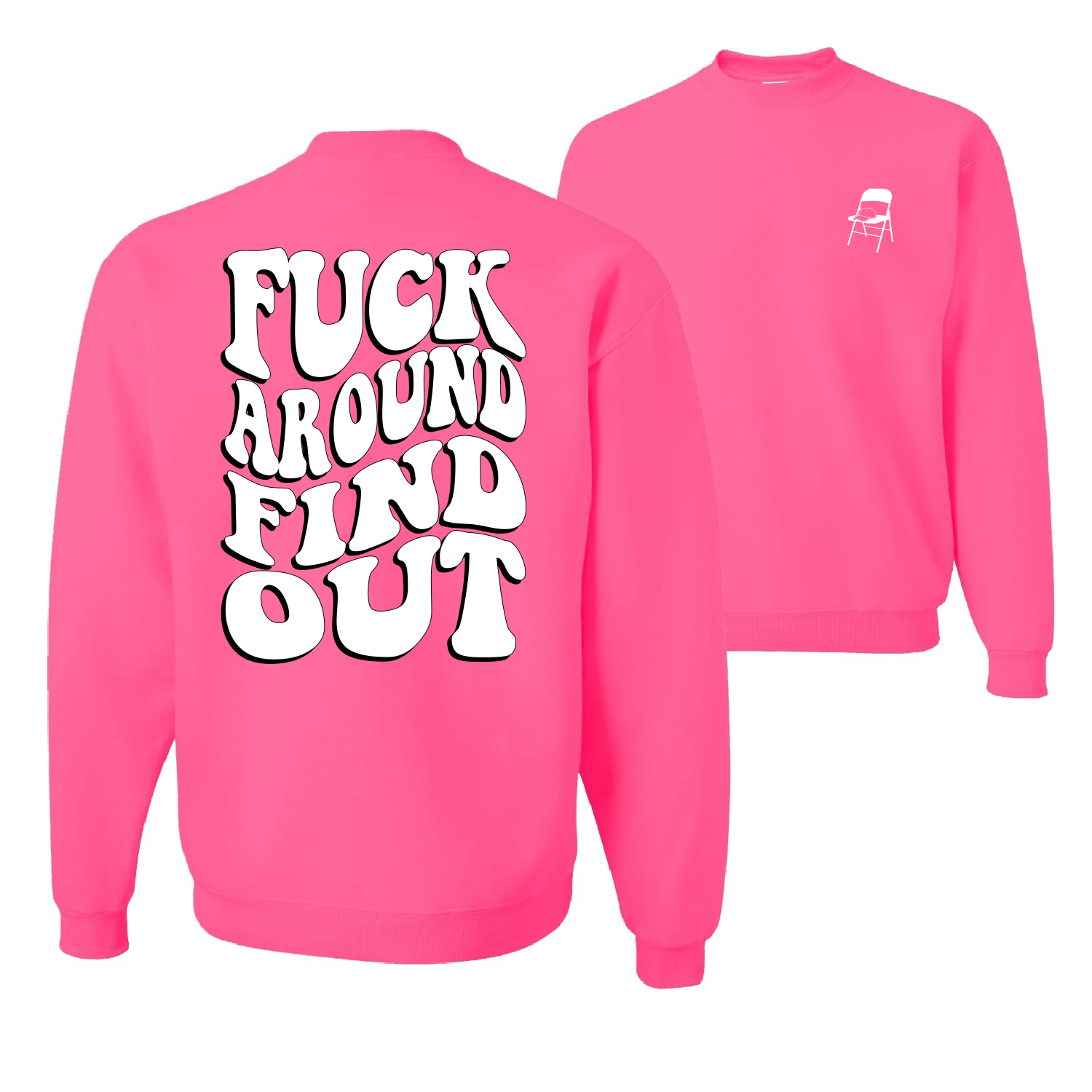 F*ck Around and Find Out Alabama Barco Pelea Genial Font Hombres Mujeres Sudadera - Imagen 11 de 17
