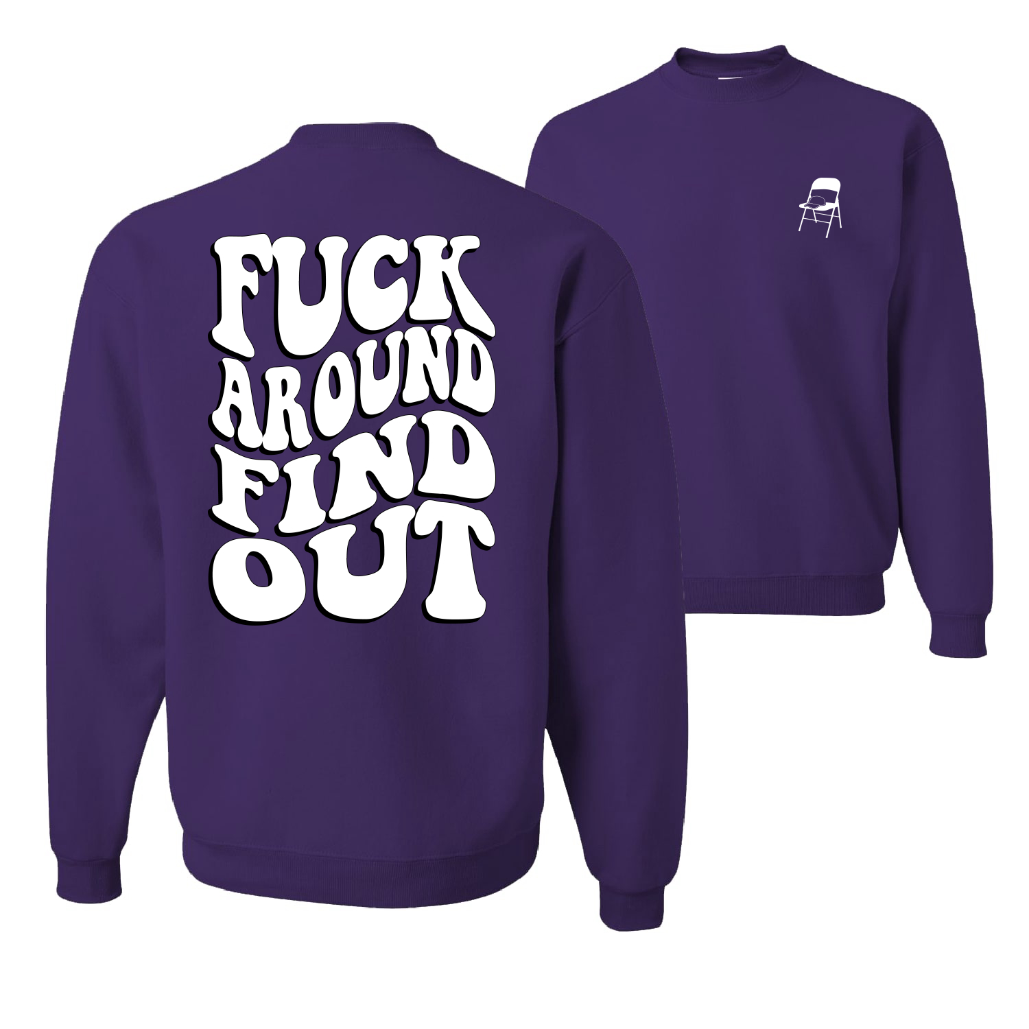 F*ck Around and Find Out Alabama Barco Pelea Genial Font Hombres Mujeres Sudadera - Imagen 12 de 17