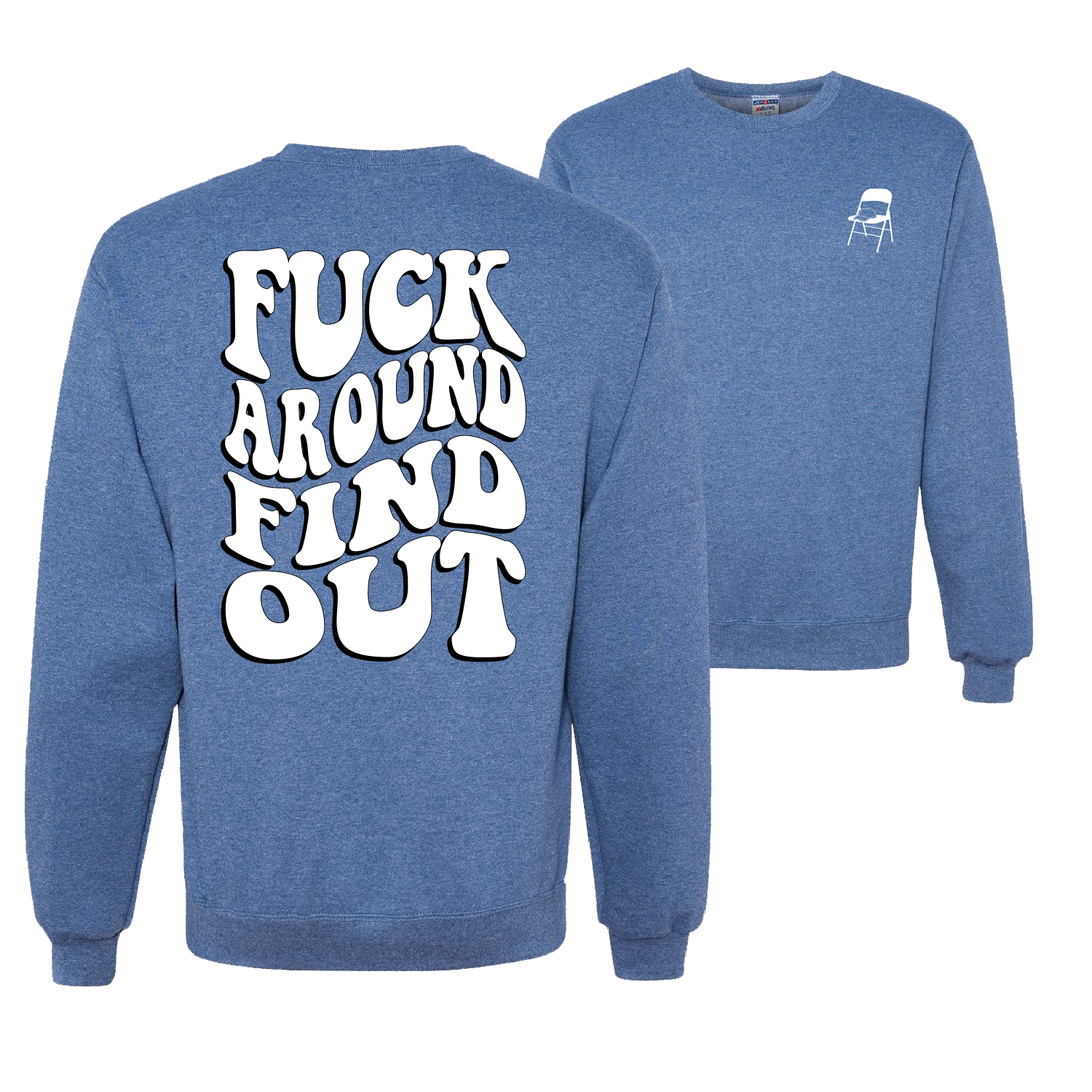 F*ck Around and Find Out Alabama Barco Pelea Genial Font Hombres Mujeres Sudadera - Imagen 15 de 17