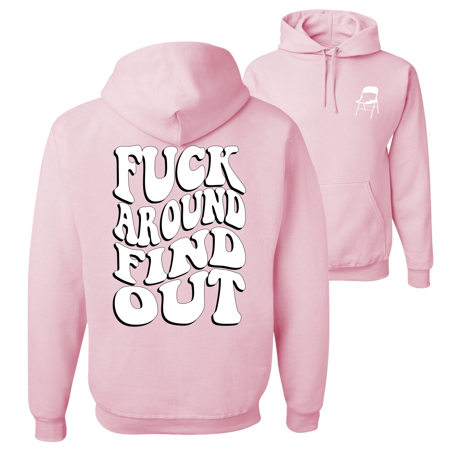 F*ck Around and Find Out Alabama Bootsschlägerei groovige Schrift Männer Frauen Hoodie - Bild 8 von 18