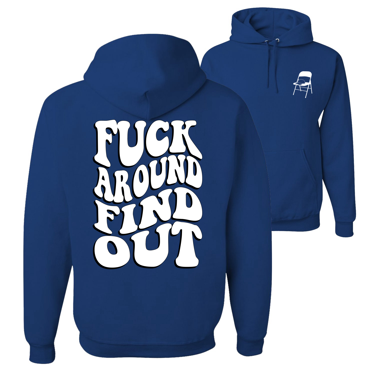 F*ck Around and Find Out Alabama Bootsschlägerei groovige Schrift Männer Frauen Hoodie - Bild 15 von 18
