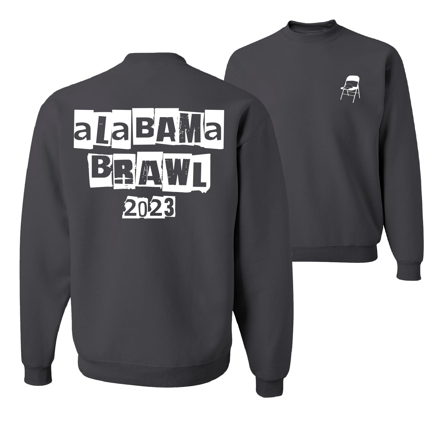 Alabama Boat Brawl 2023 Fuente de Carta Críptica Hombres Mujeres Sudadera - Imagen 4 de 17