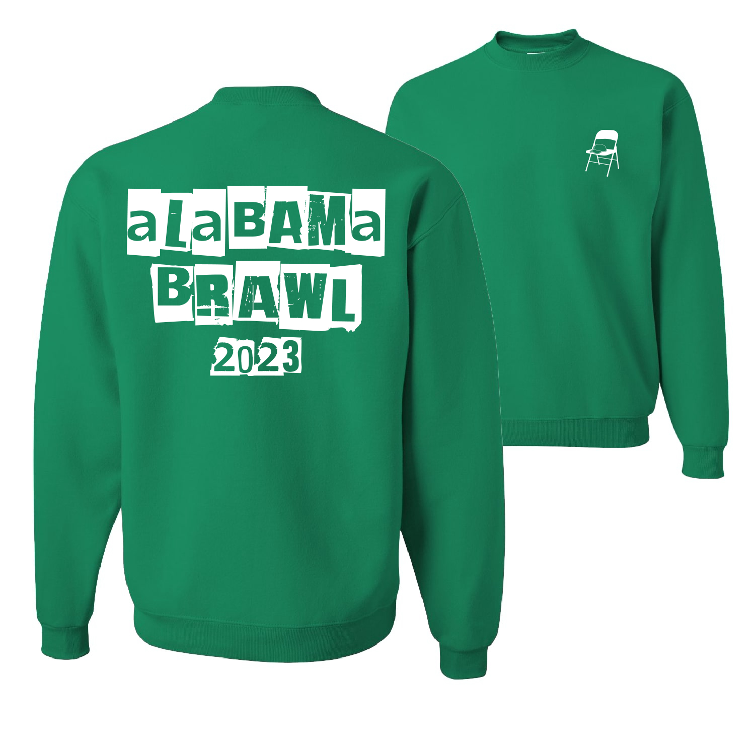 Alabama Boat Brawl 2023 Fuente de Carta Críptica Hombres Mujeres Sudadera - Imagen 7 de 17