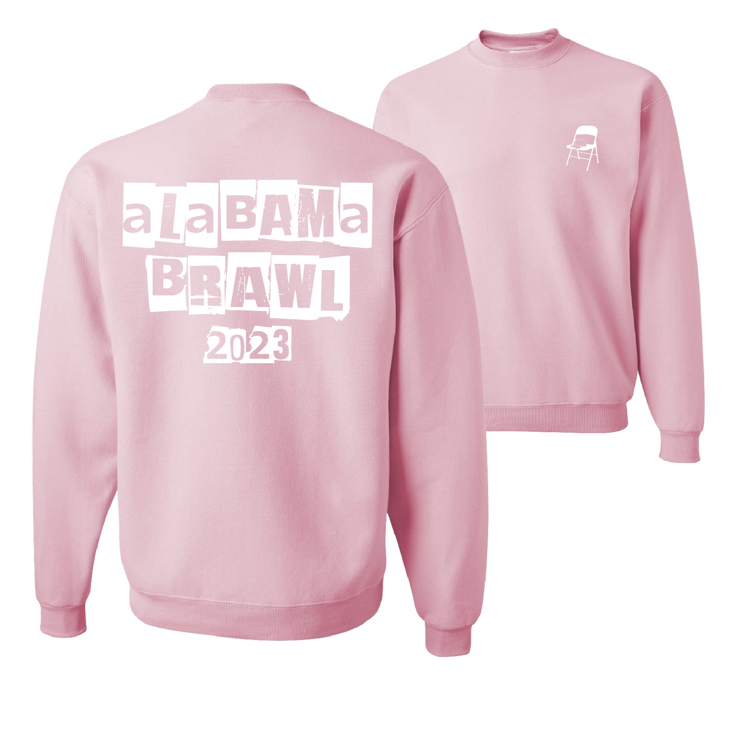 Alabama Boat Brawl 2023 Fuente de Carta Críptica Hombres Mujeres Sudadera - Imagen 8 de 17