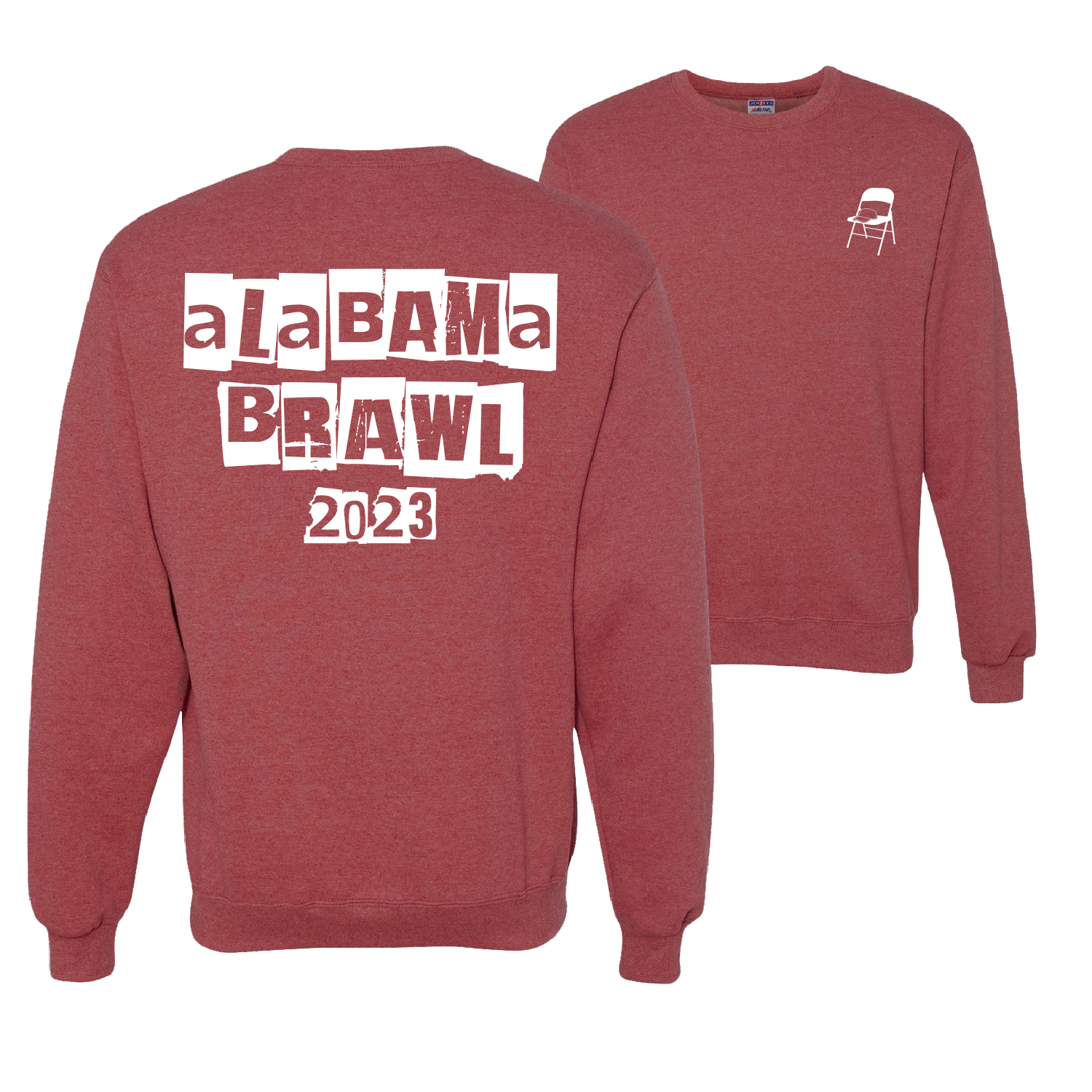 Alabama Boat Brawl 2023 Fuente de Carta Críptica Hombres Mujeres Sudadera - Imagen 17 de 17