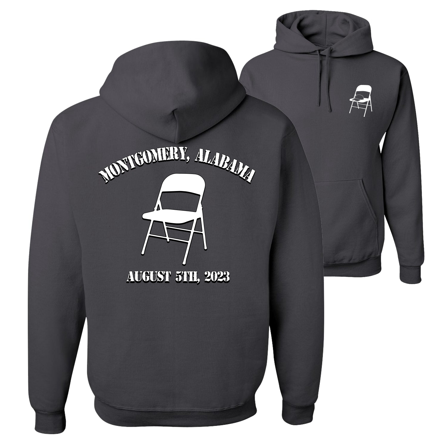 Sudadera con capucha Montgomery Alabama Boat Brawl 2023 silla plantilla hombre mujer - Imagen 4 de 18