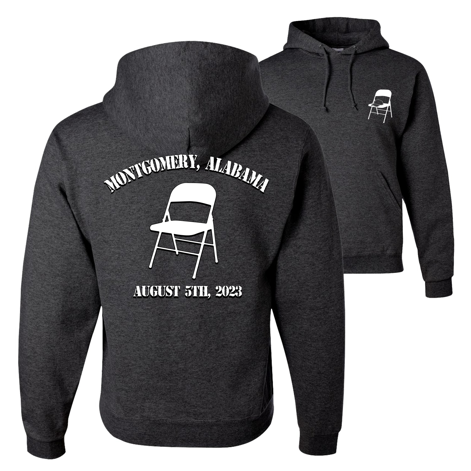 Sudadera con capucha Montgomery Alabama Boat Brawl 2023 silla plantilla hombre mujer - Imagen 5 de 18
