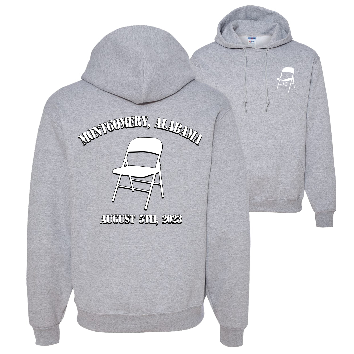 Sudadera con capucha Montgomery Alabama Boat Brawl 2023 silla plantilla hombre mujer - Imagen 6 de 18