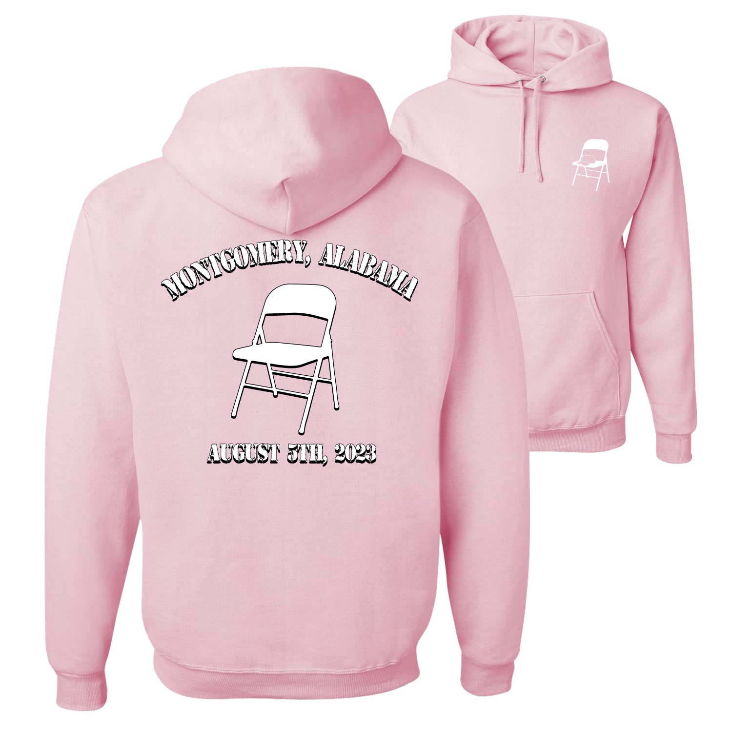 Sudadera con capucha Montgomery Alabama Boat Brawl 2023 silla plantilla hombre mujer - Imagen 8 de 18