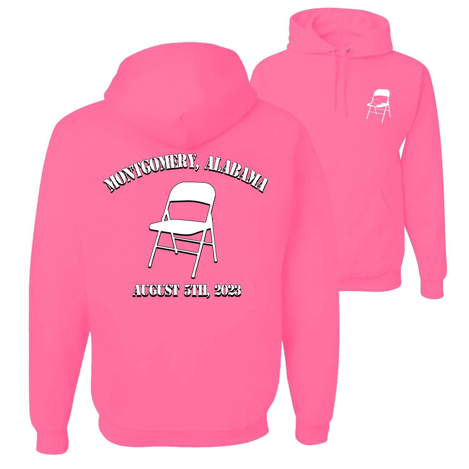 Sudadera con capucha Montgomery Alabama Boat Brawl 2023 silla plantilla hombre mujer - Imagen 12 de 18