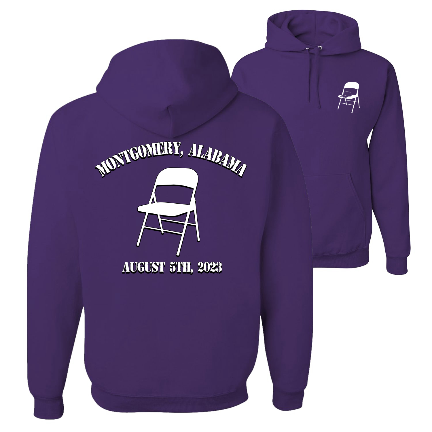 Sudadera con capucha Montgomery Alabama Boat Brawl 2023 silla plantilla hombre mujer - Imagen 13 de 18