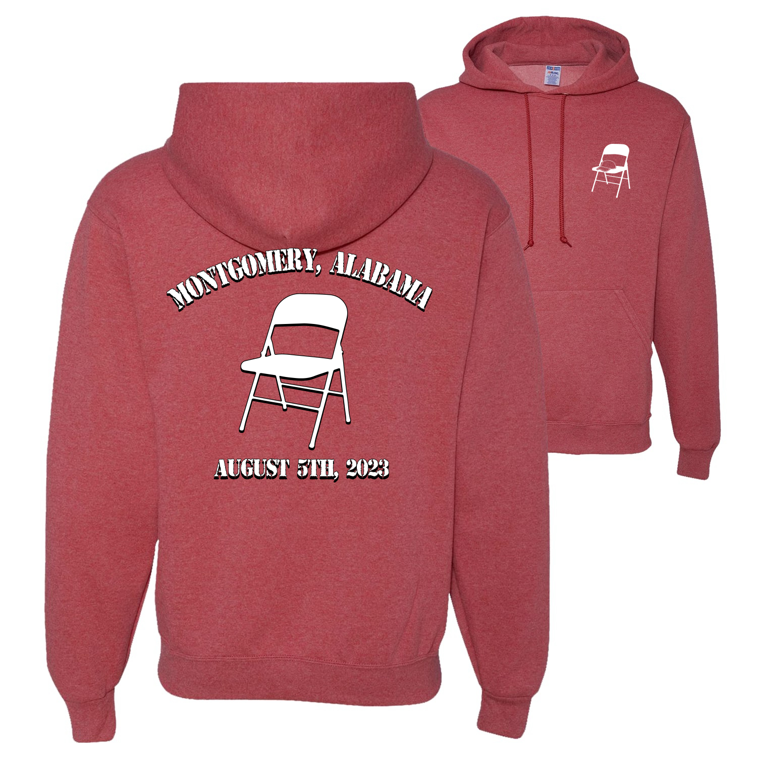 Sudadera con capucha Montgomery Alabama Boat Brawl 2023 silla plantilla hombre mujer - Imagen 18 de 18