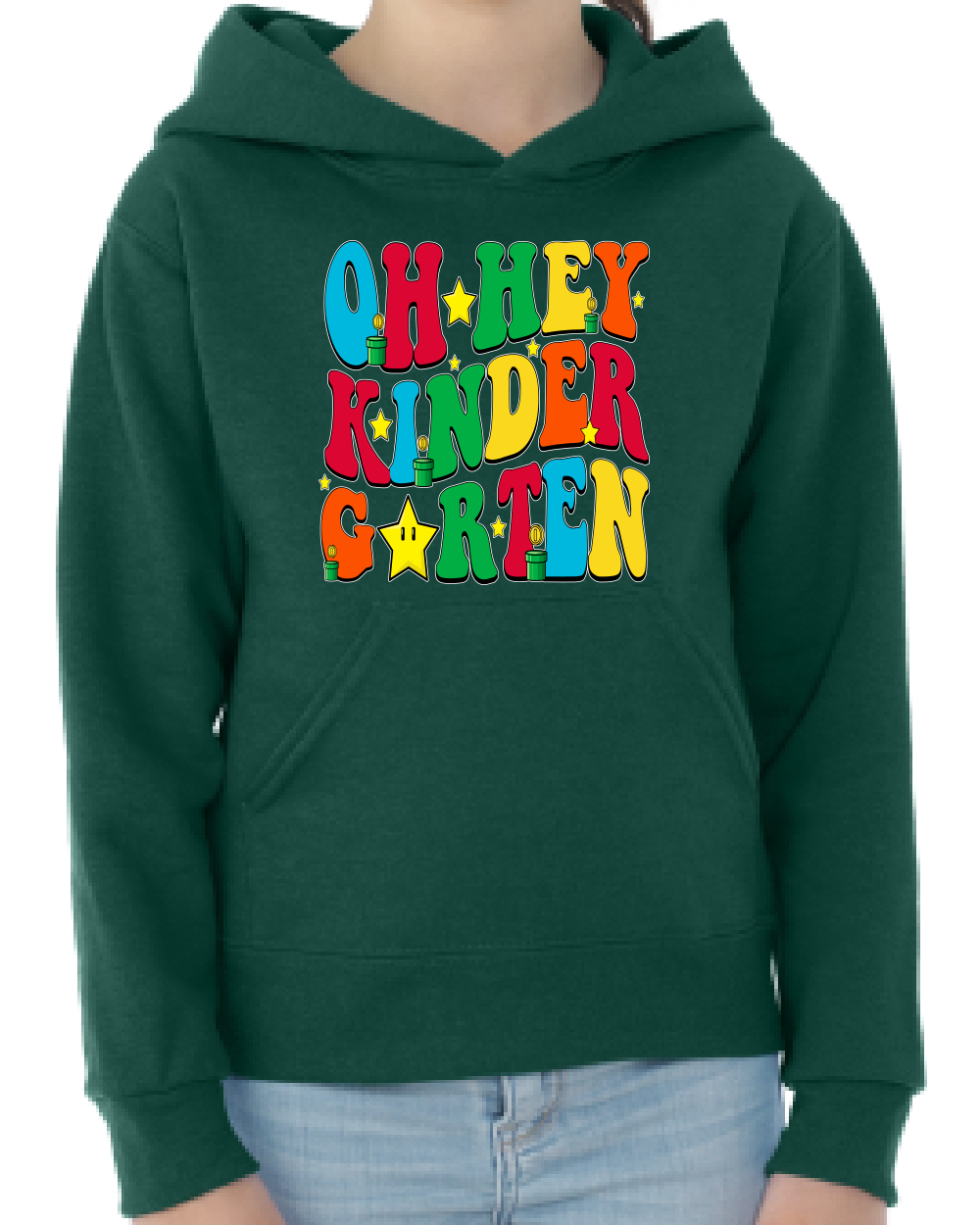 Sudadera con capucha Oh Hey Kindergarten Coin Star Green Pipe - Imagen 8 de 12