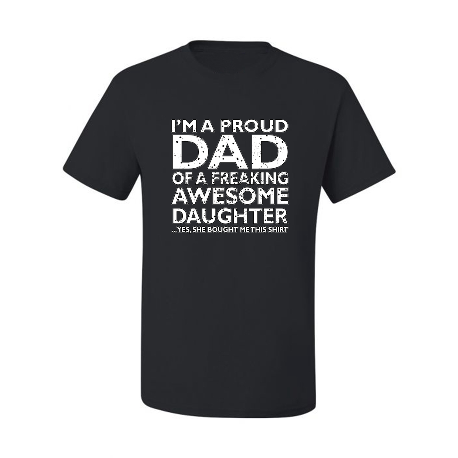 T-shirt uomo Orgoglioso papà di una figlia fantastica miglior padre marito papà regalo - Foto 3 di 14