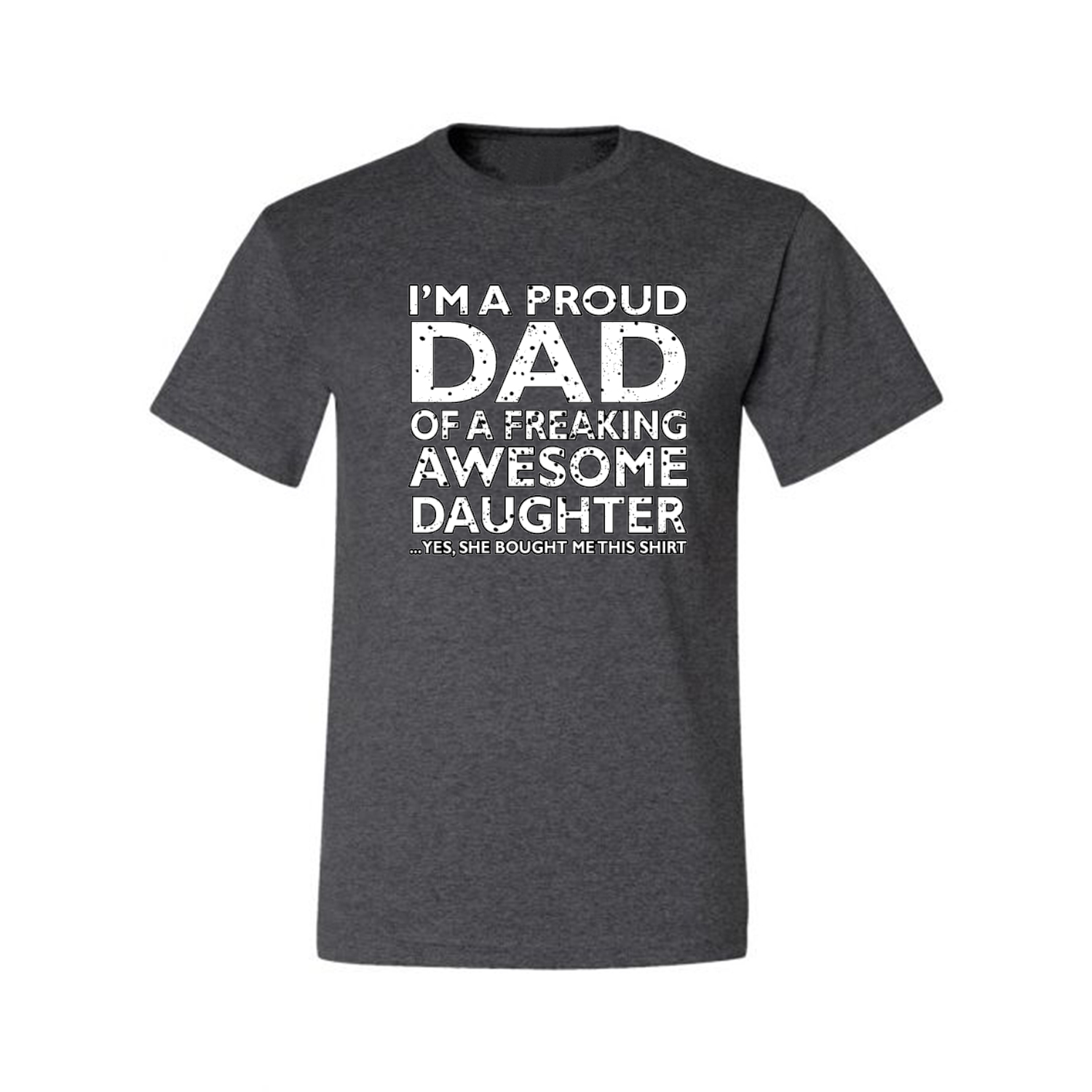T-shirt uomo Orgoglioso papà di una figlia fantastica miglior padre marito papà regalo - Foto 4 di 14