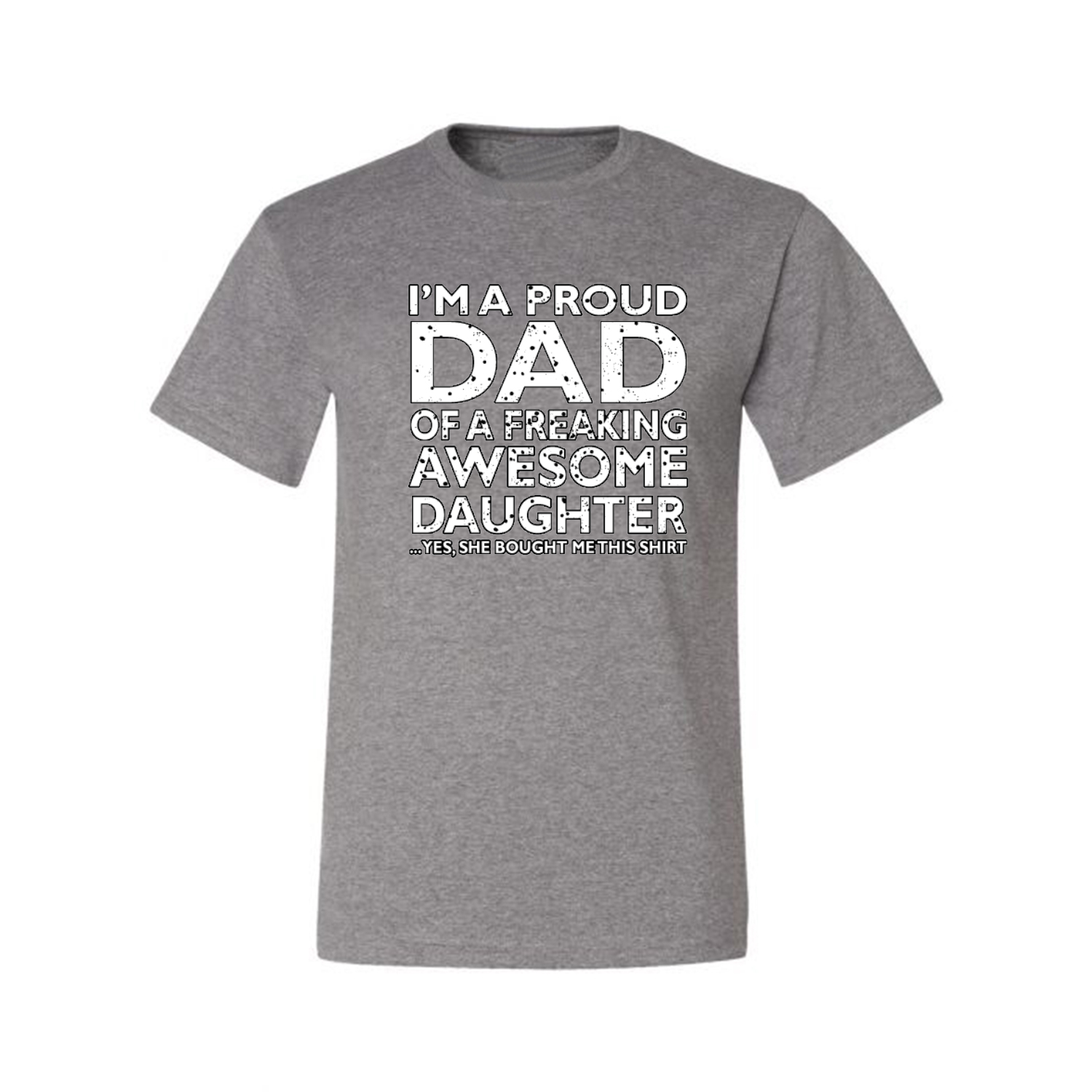 T-shirt uomo Orgoglioso papà di una figlia fantastica miglior padre marito papà regalo - Foto 5 di 14