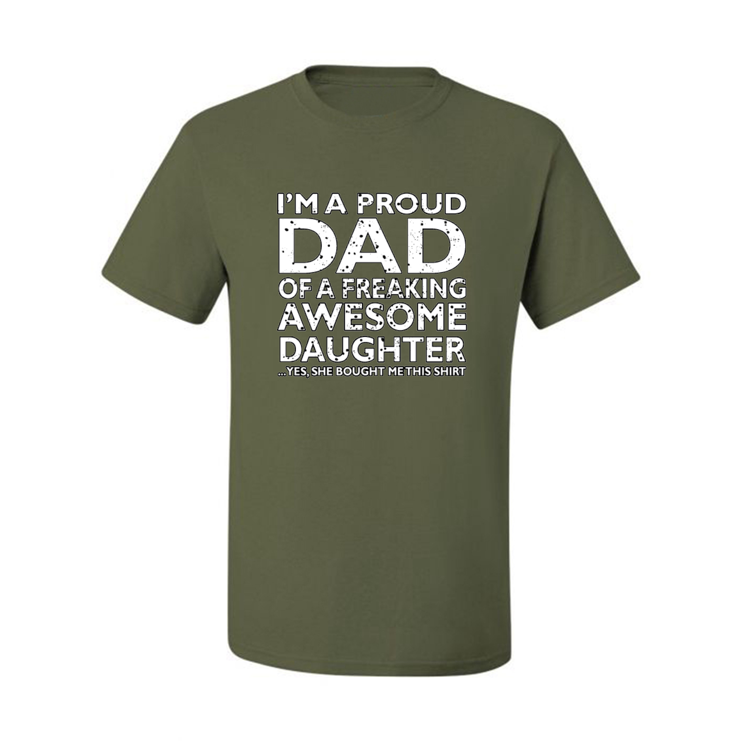 T-shirt uomo Orgoglioso papà di una figlia fantastica miglior padre marito papà regalo - Foto 10 di 14