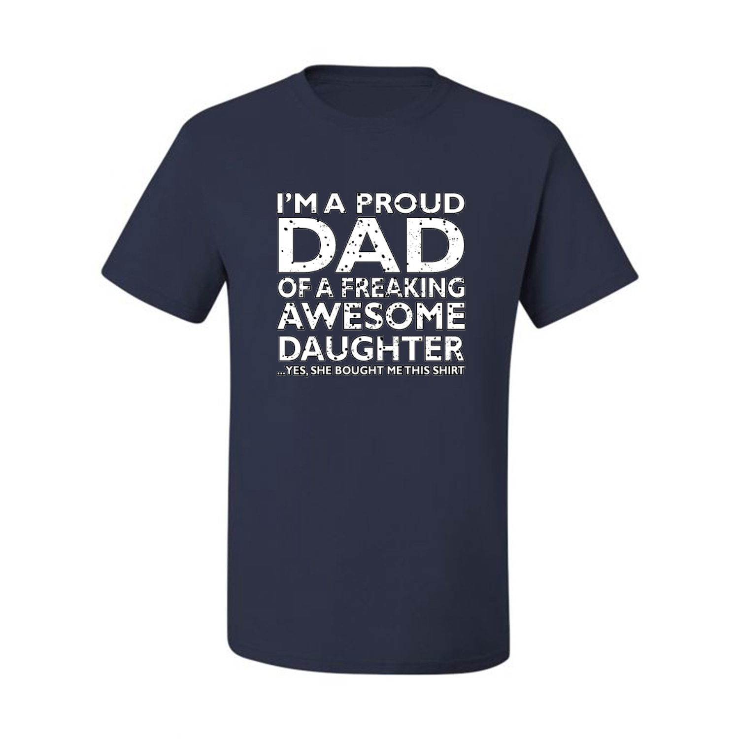 T-shirt uomo Orgoglioso papà di una figlia fantastica miglior padre marito papà regalo - Foto 11 di 14