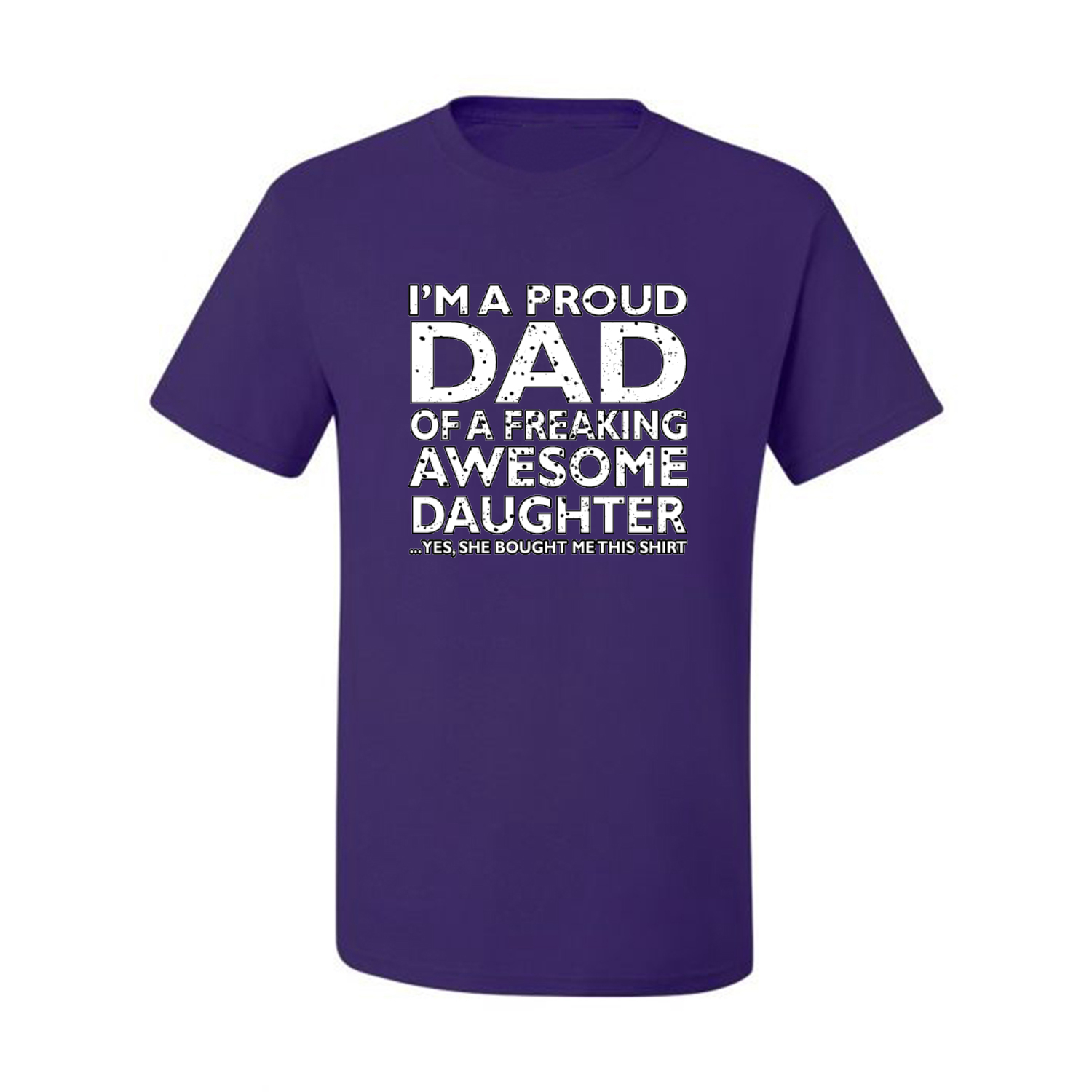 T-shirt uomo Orgoglioso papà di una figlia fantastica miglior padre marito papà regalo - Foto 12 di 14